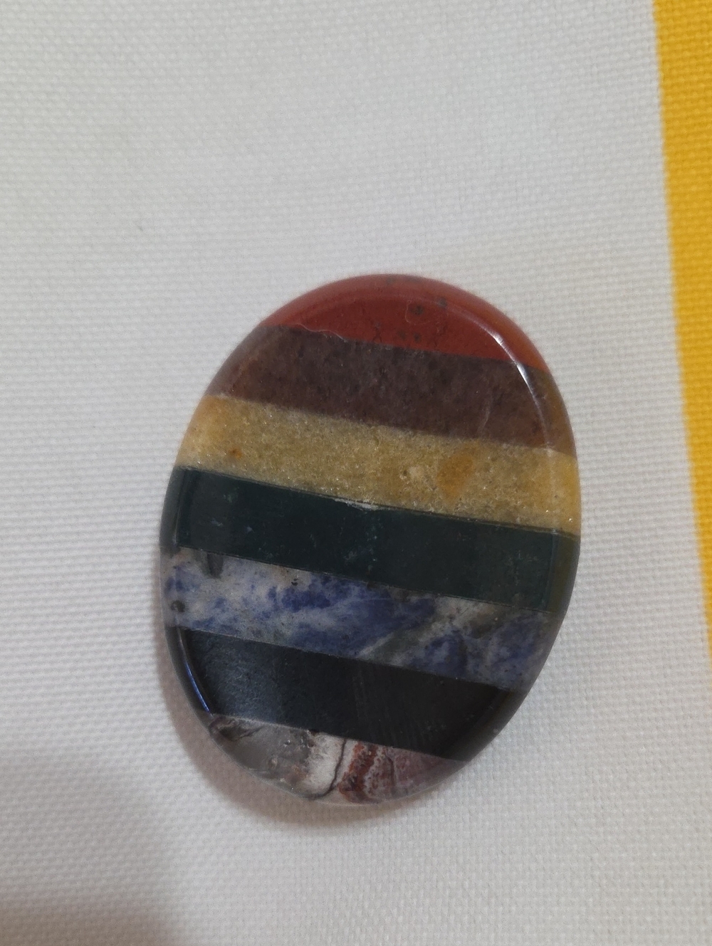 7 Chakra Worry Stone